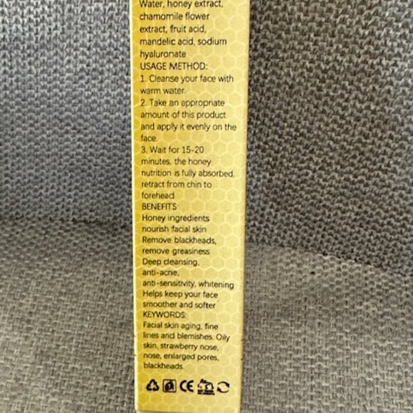 Eelhoe Honey Tearing Mask for Face Oil Control Blackhead Remover New Sealed - Picture 4 of 5